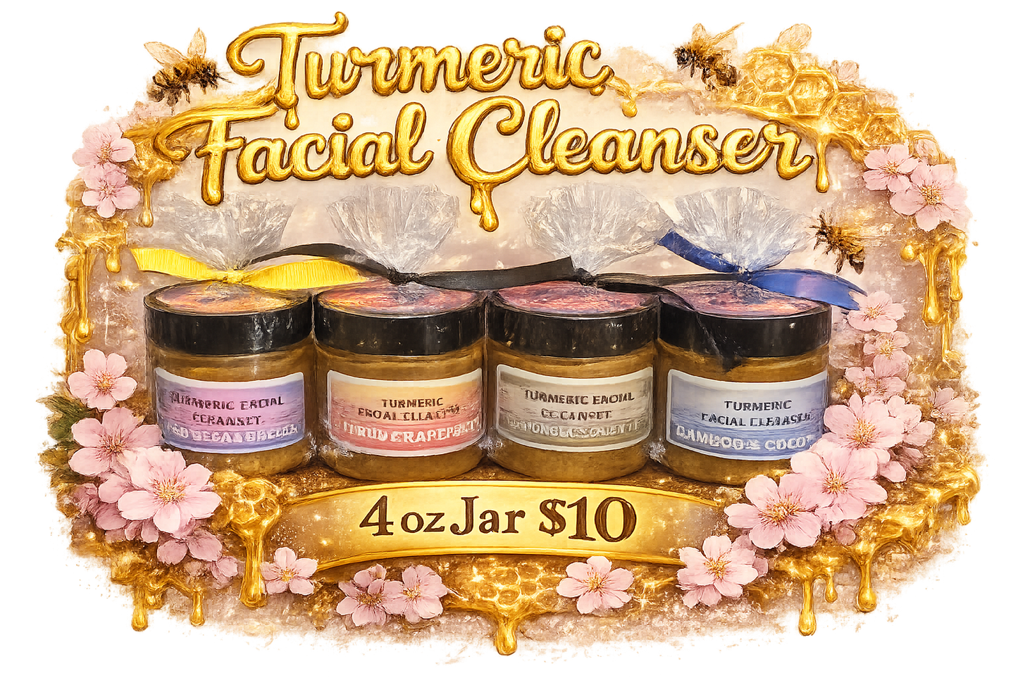 4 oz Turmeric Facial Cleanser