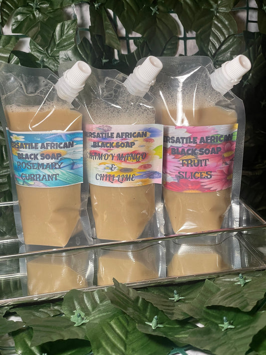 African black soap shampoo (2 for $5)
