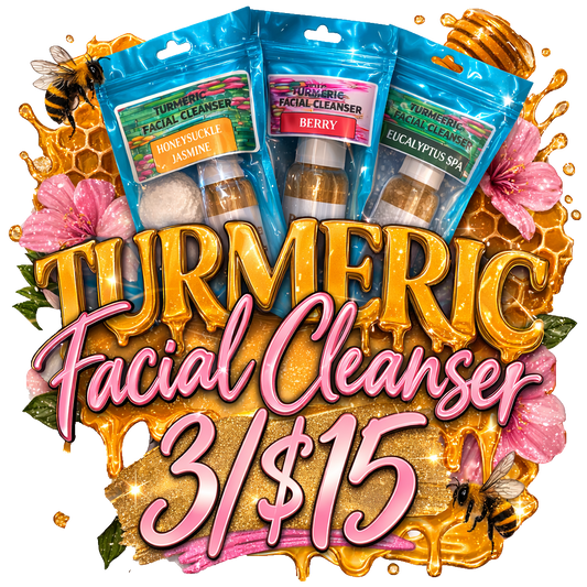Turmeric Facial Cleanser (3/$15)